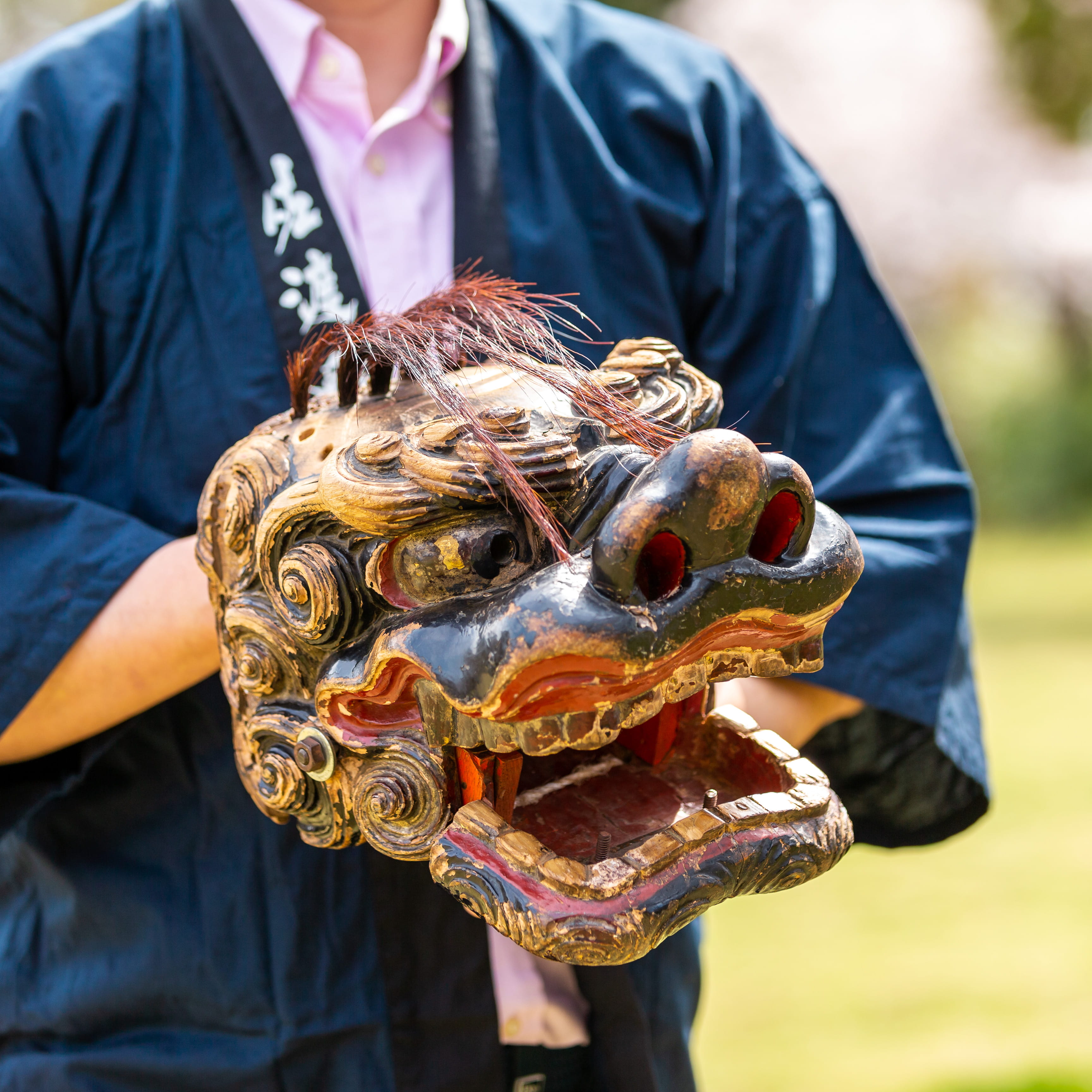「佐渡祭ワールドツアー」鬼太鼓メンバー 上之山さん/赤澤さん/相田さん