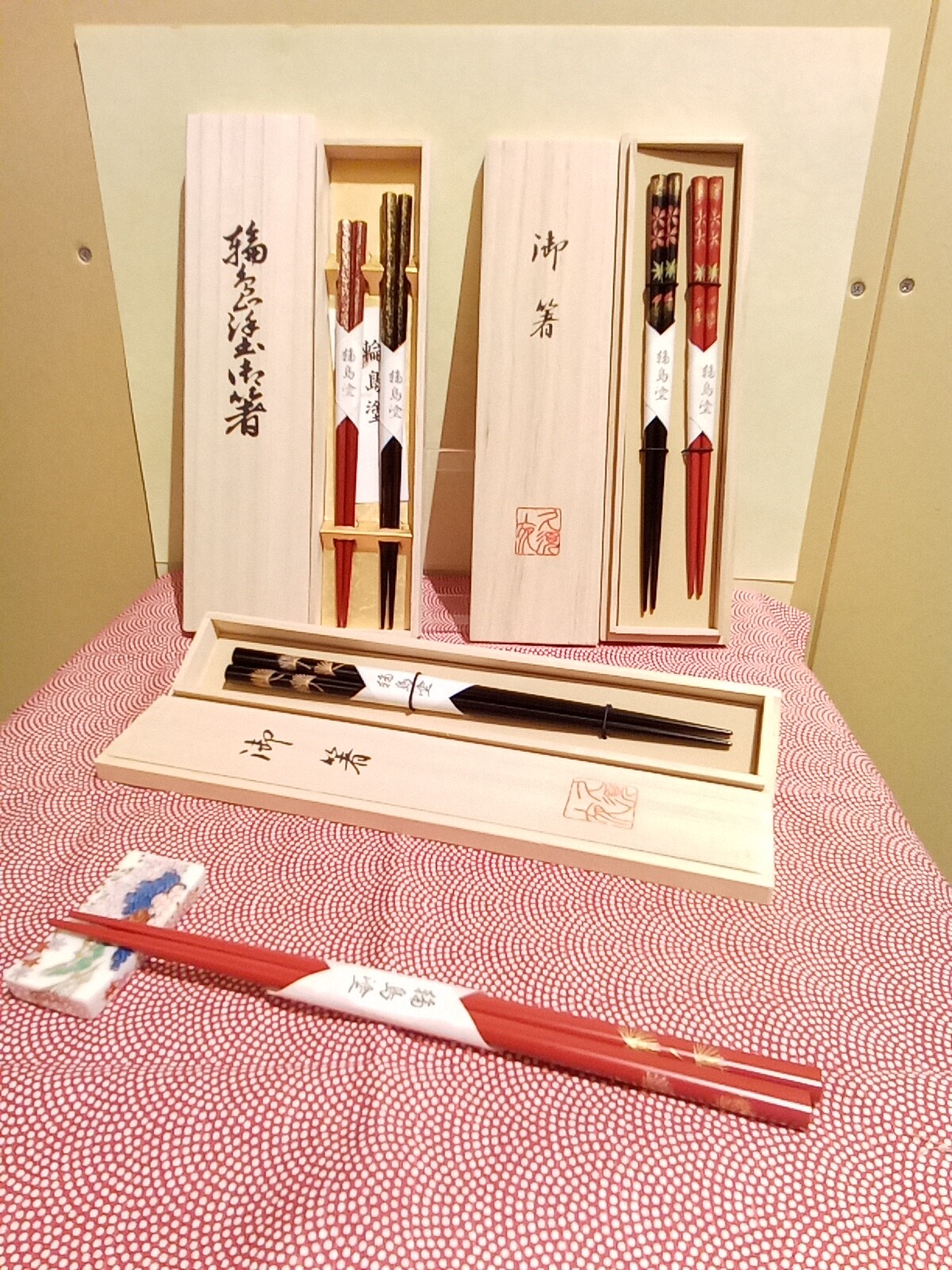 輪島塗の箸 │ ショップニュース │ ルミネ藤沢 │ LUMINE