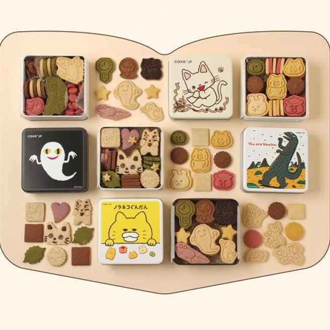 名作絵本のクッキー缶セレクション