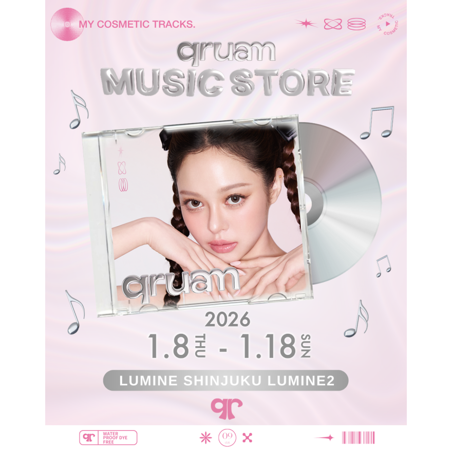期間限定ショップ【qruam】qruam MUSIC STORE
