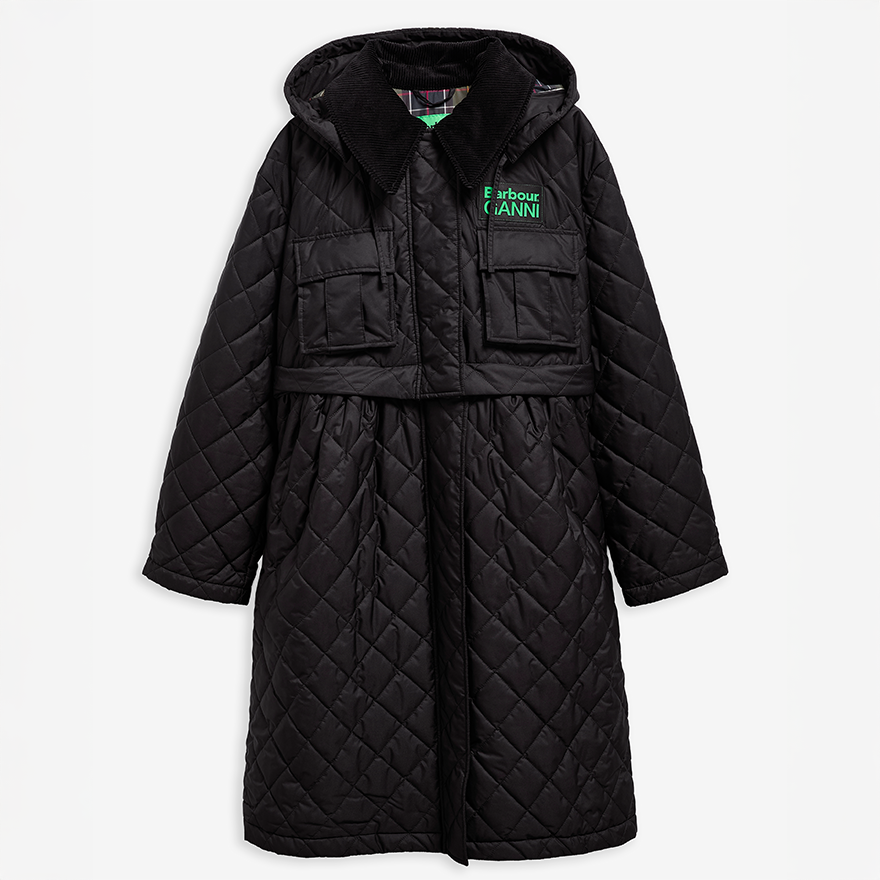 Barbour×GANNI、待望のコラボレーション第4弾発売