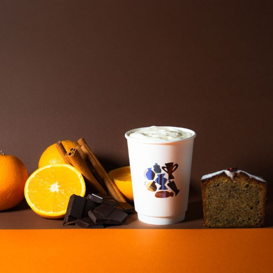 カカオのほろ苦さとオレンジの香り