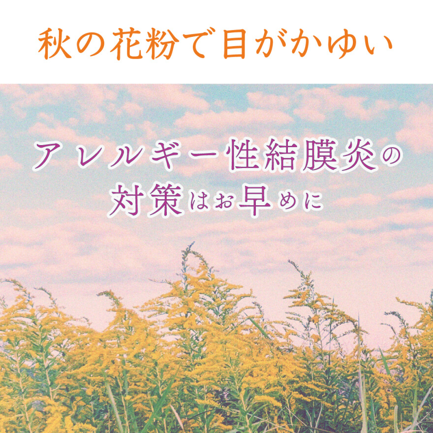 花粉症は春だけじゃない?秋に気をつけたい「目のかゆみ」