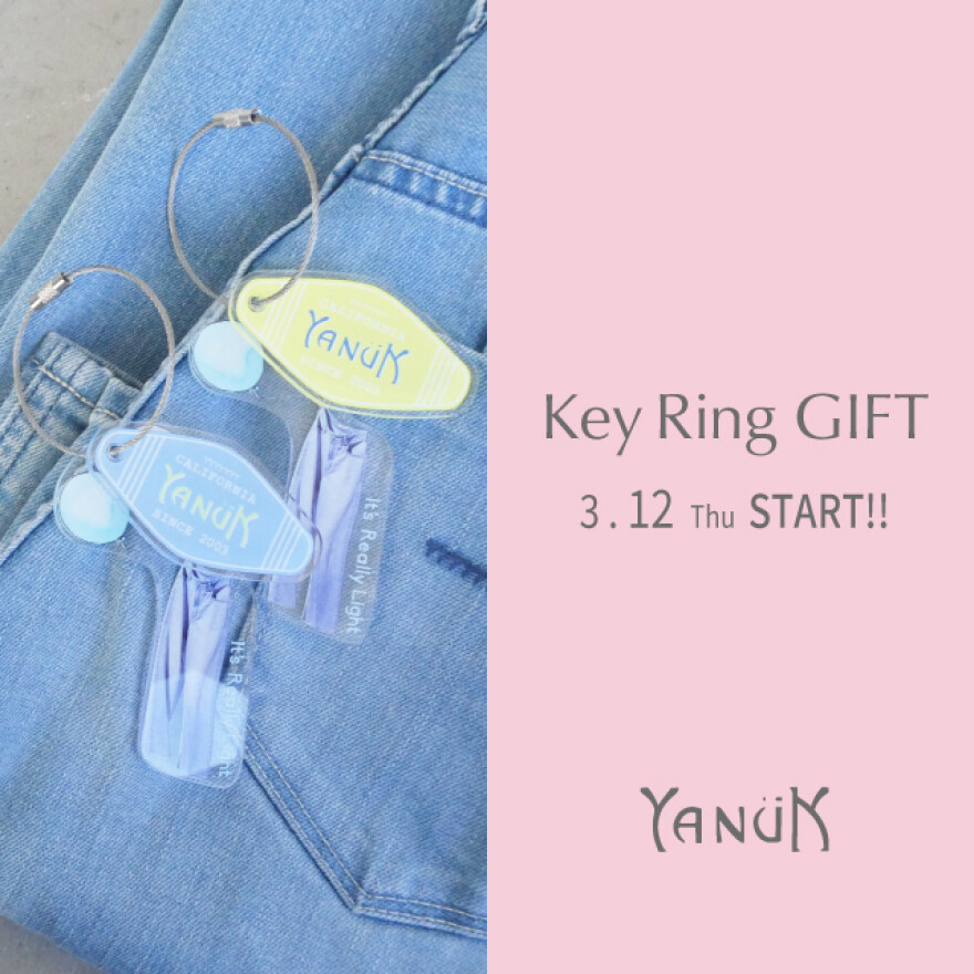 【YANUK】Key Ring GIFT