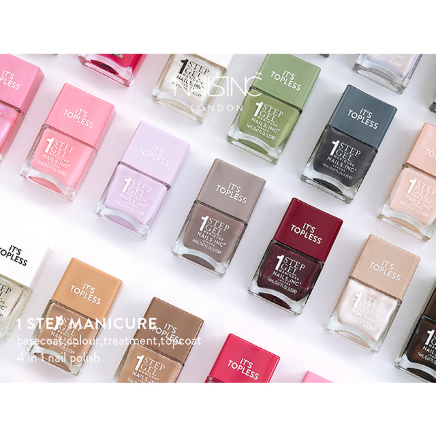 1STEPでまるでジェルネイルの仕上がり