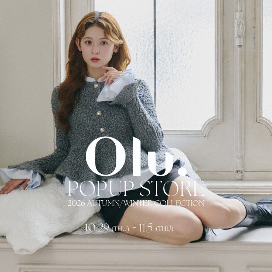 期間限定ショップ【Olu.】期間限定POPUP STORE