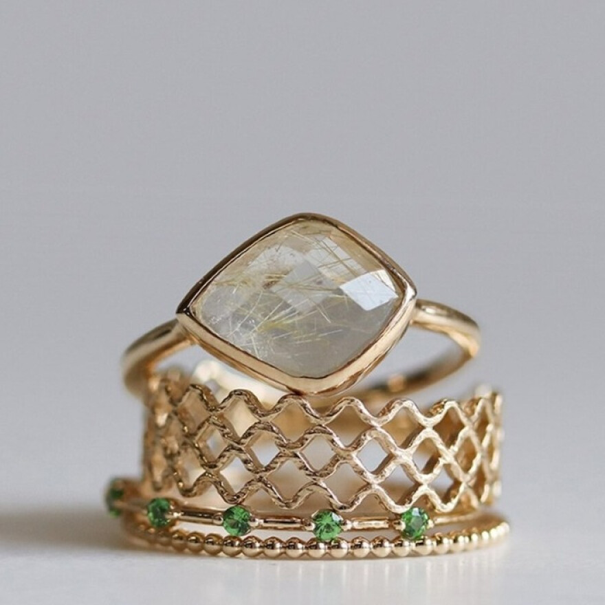Color Stone Ring