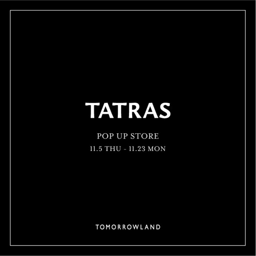 TATRAS POP UP STORE