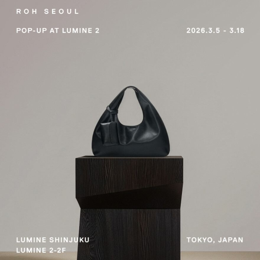 期間限定ショップ【ROH SEOUL】韓国ブランド期間限定POP UPを開催