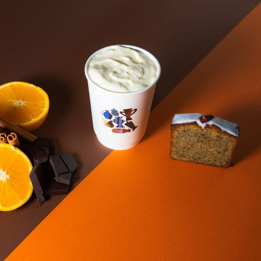 カカオのほろ苦さとオレンジの香り