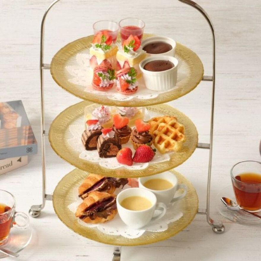 いちごとチョコのアフタヌーンご予約受付中