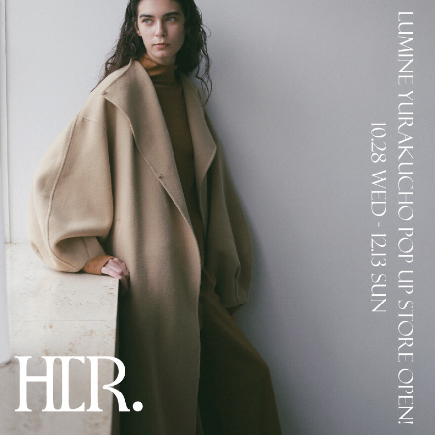 期間限定ショップ『HER.』