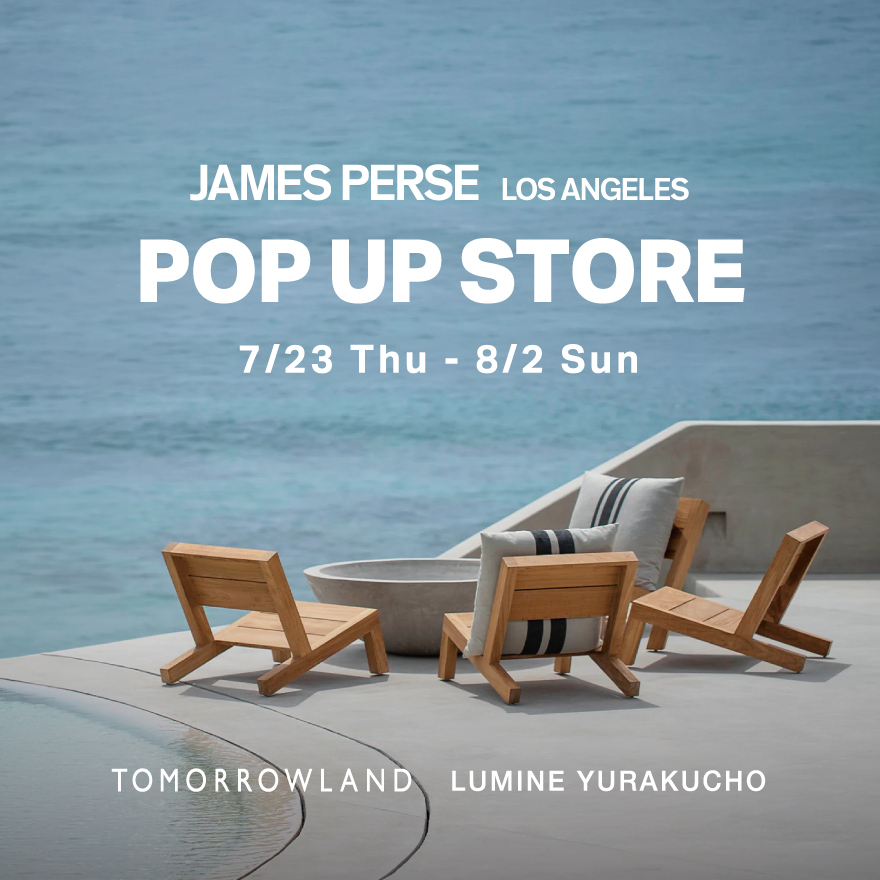 JAMES PERSE POP UP