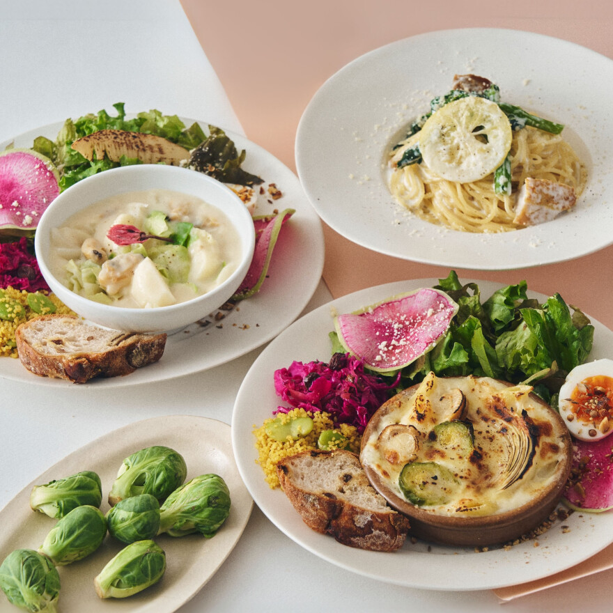 『春野菜』フェア！春のフードメ二ュー登場