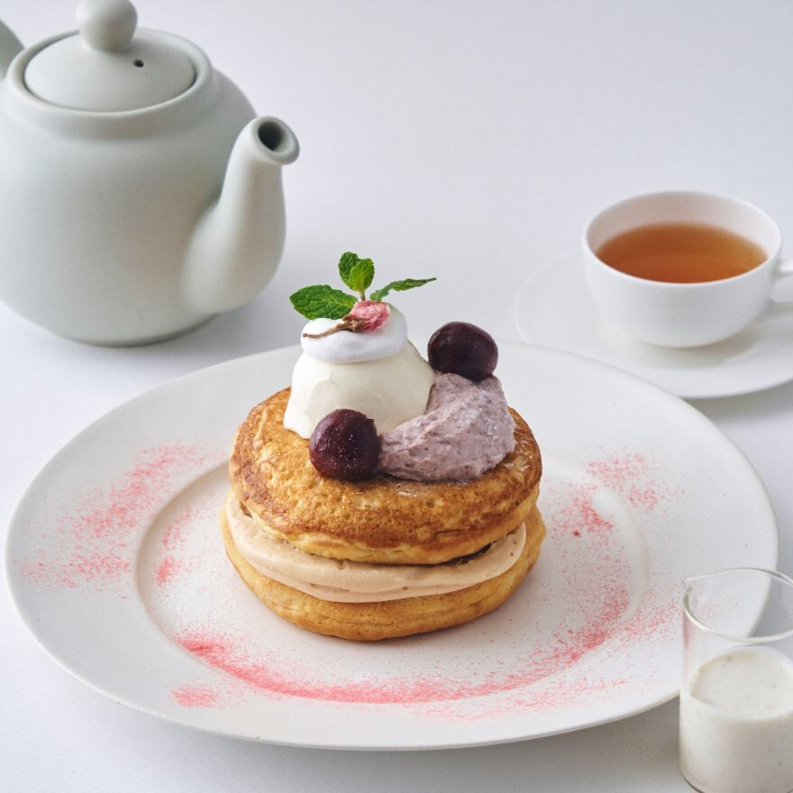 ビブリオテークのマンスリーパンケーキ