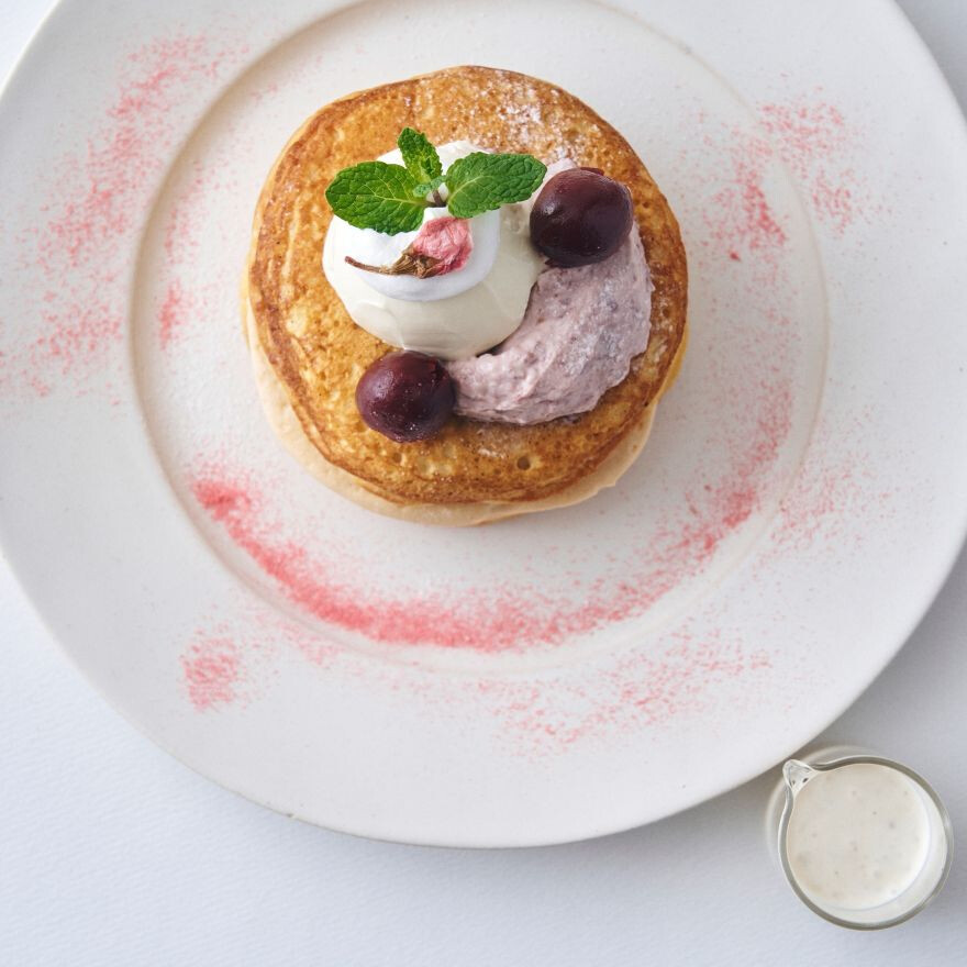 ビブリオテークのマンスリーパンケーキ