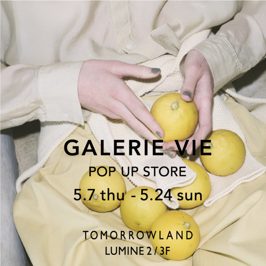 GALERIE VIE POP UP STORE
