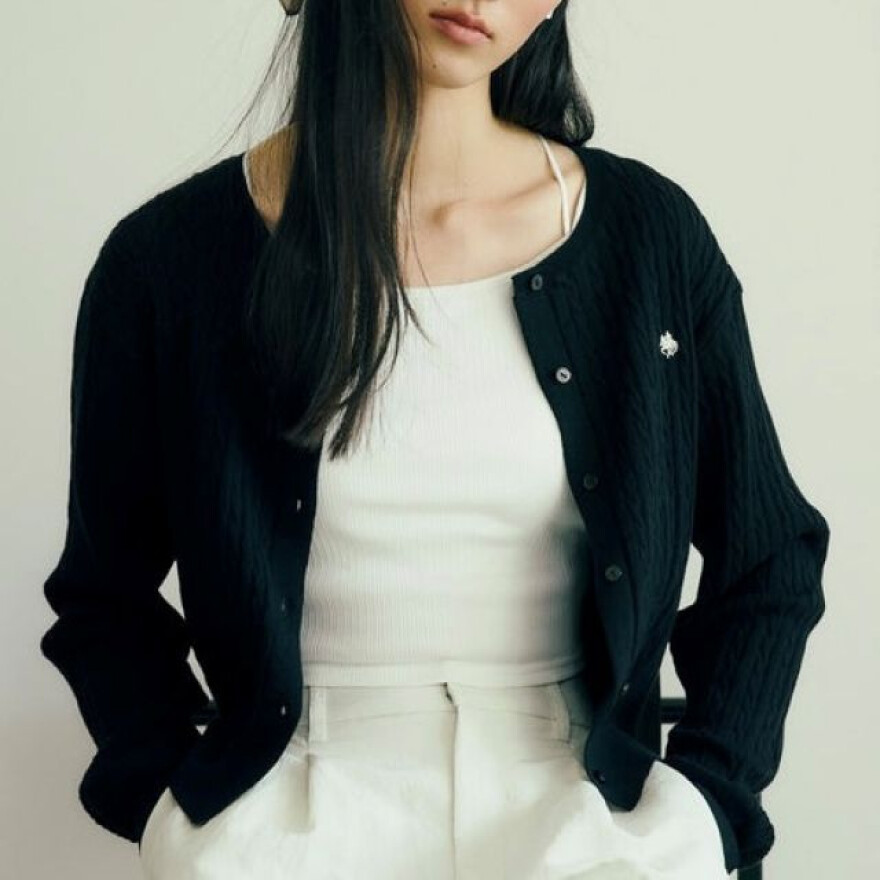 POLO BCS ケーブルカーディガン