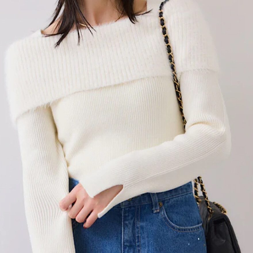 冬のオフショルニット入荷!