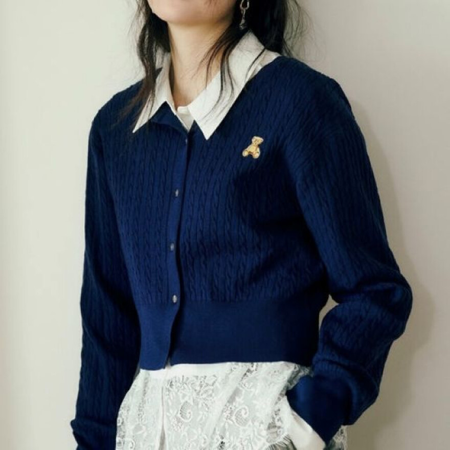 POLO BCS ケーブルカーディガン