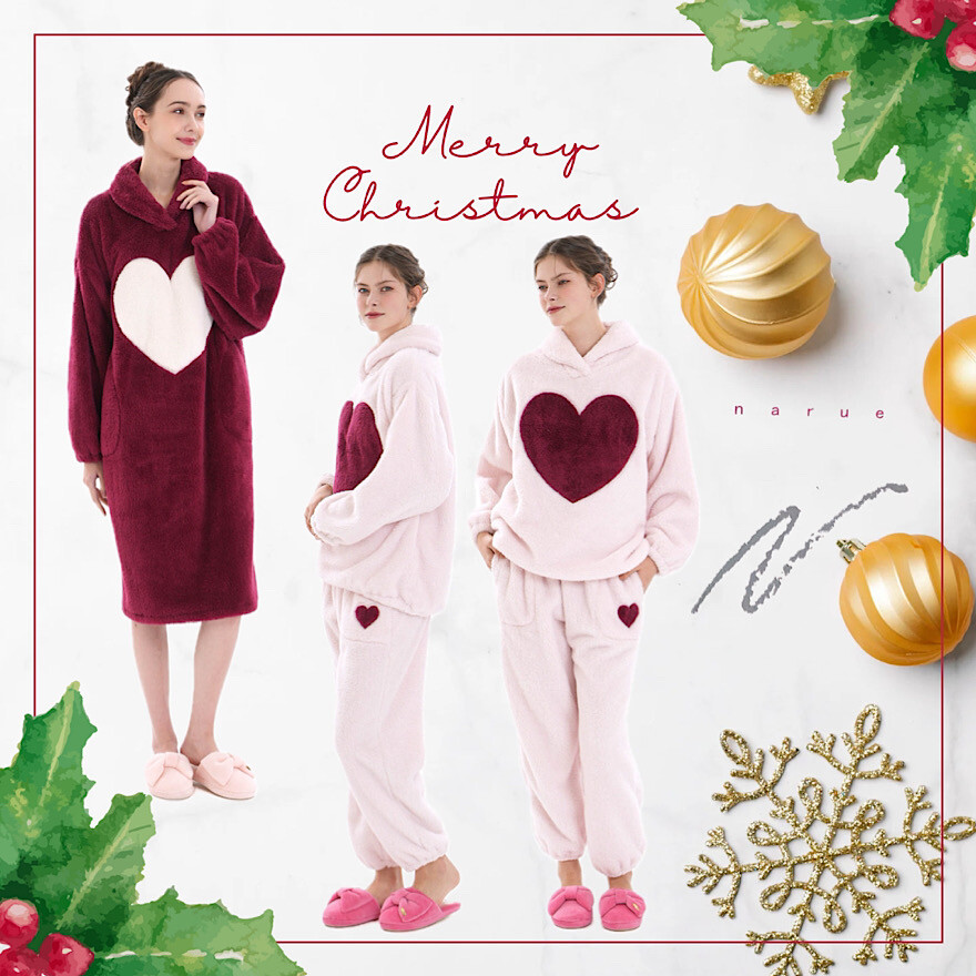 ナルエー　ボアハートパジャマ