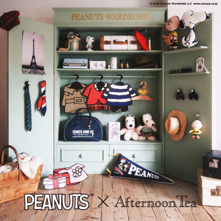 PEANUTS WARDROBEが新登場！