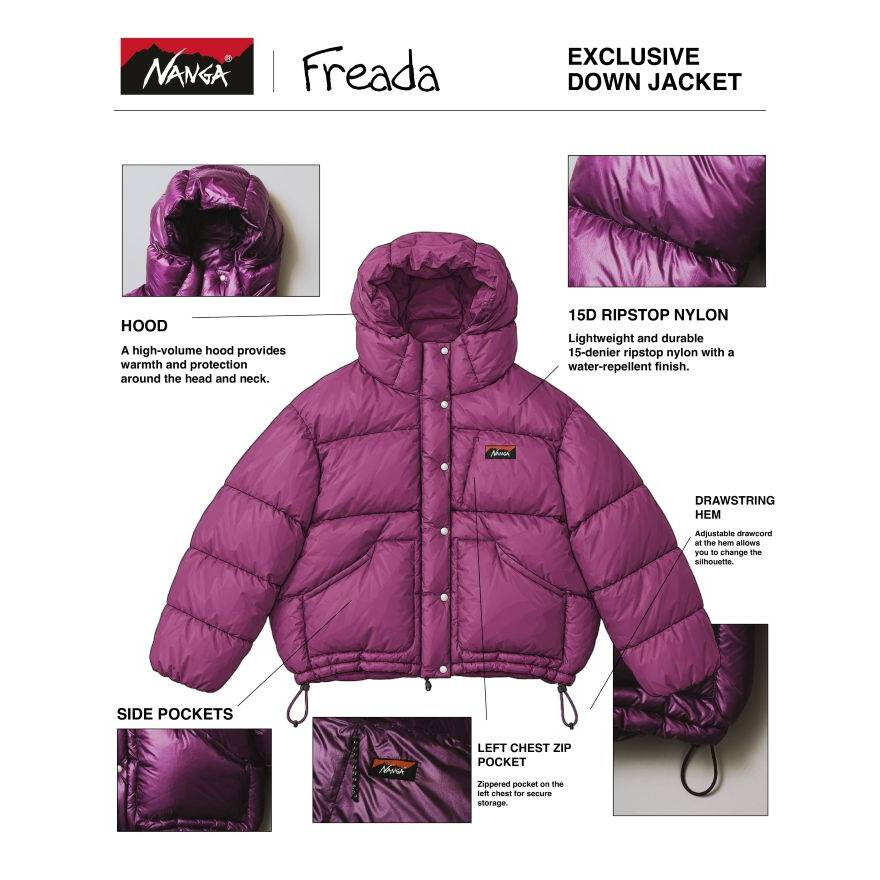 NANGA×FREAK’S STOREダウン