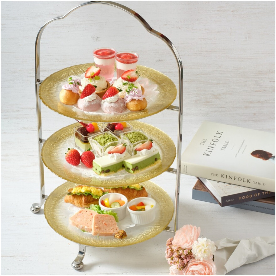 いちごと抹茶のアフタヌーンティーご予約受付中