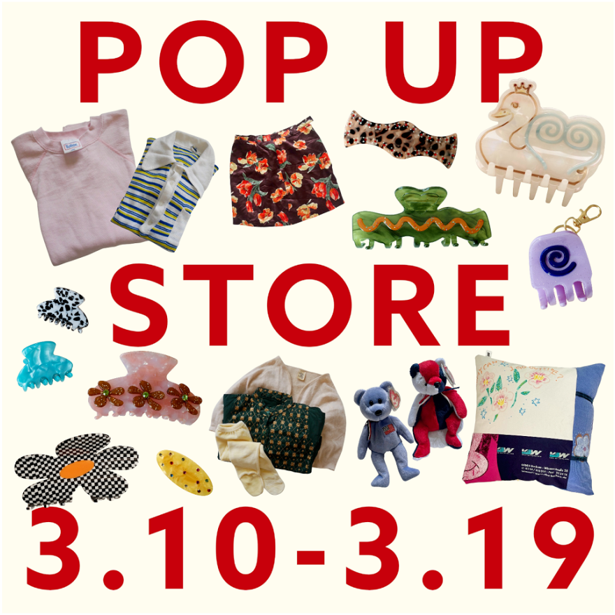 【AURA×HIRAETH vintage】POPUPイベント開催