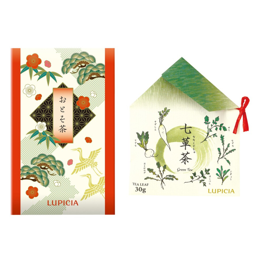 一年の幸せを願って。縁起の良いお茶