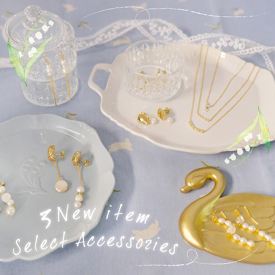 3月のアクセサリー新作入荷！