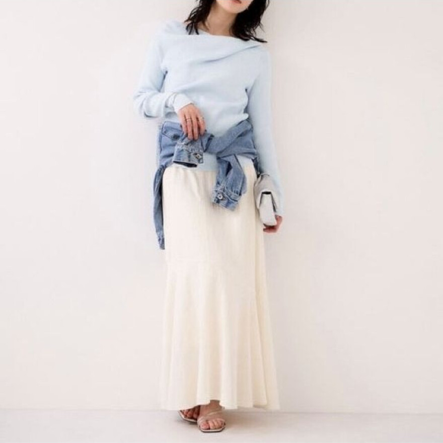 新色登場！ドレープオフショル二ット