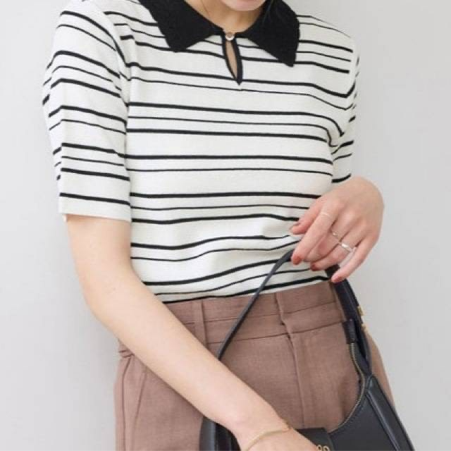 裾レースの爽やかなトップスが入荷！