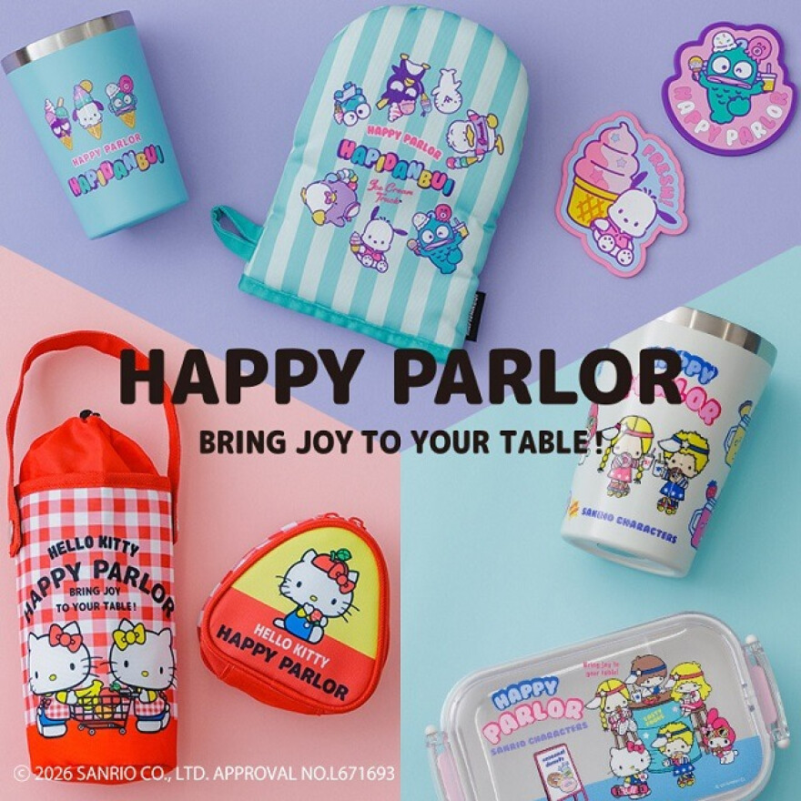 サンリオコラボ「HAPPY PARLOR」