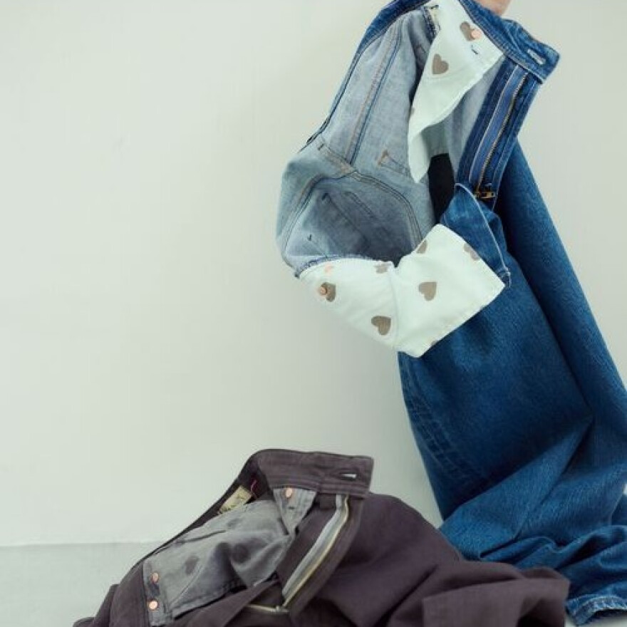 樋口かほりさんコラボデニムセットアップ