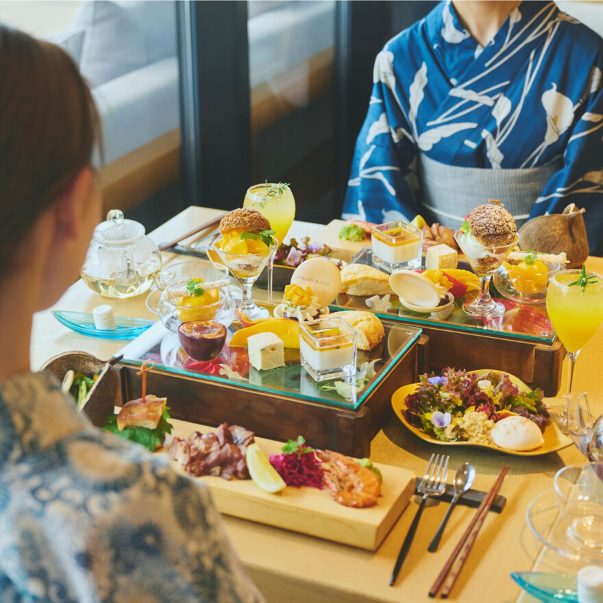 SORANO HOTEL×ルミネ立川－浴衣で楽しむ 和のアフタヌーンティー プラン