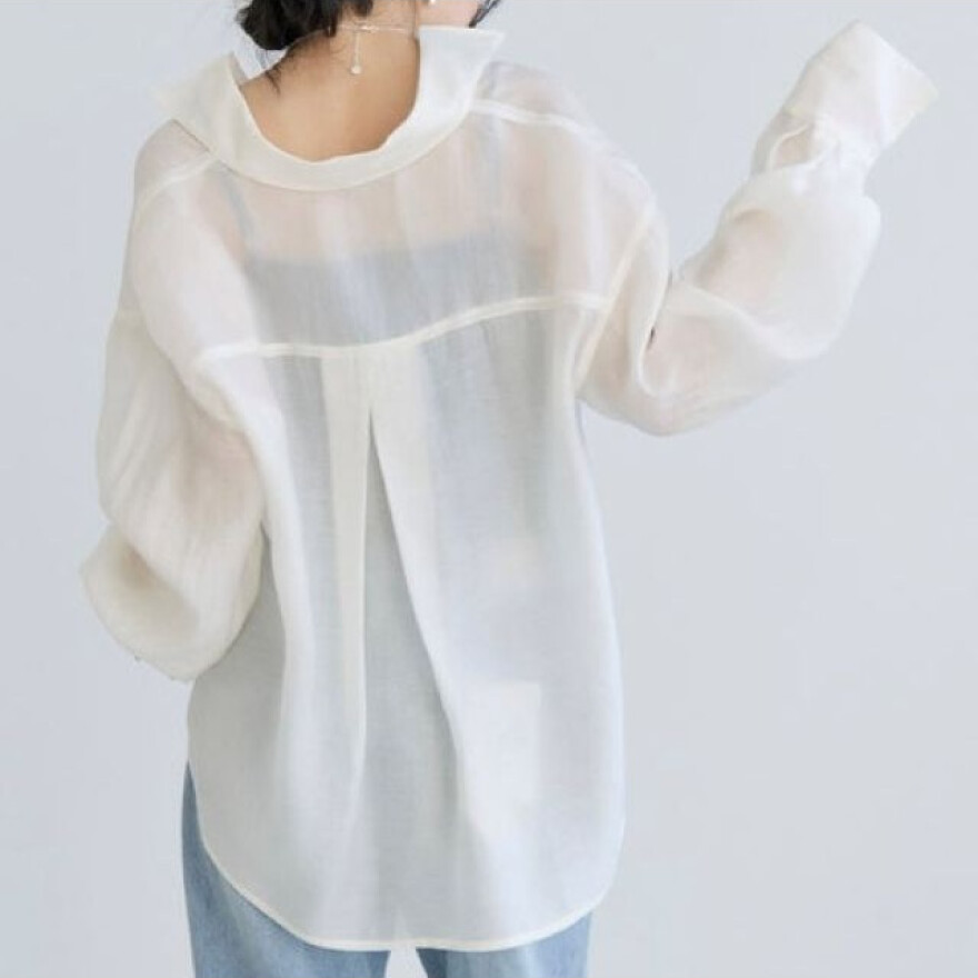 チェック＆シアー  オーバーシャツ！！