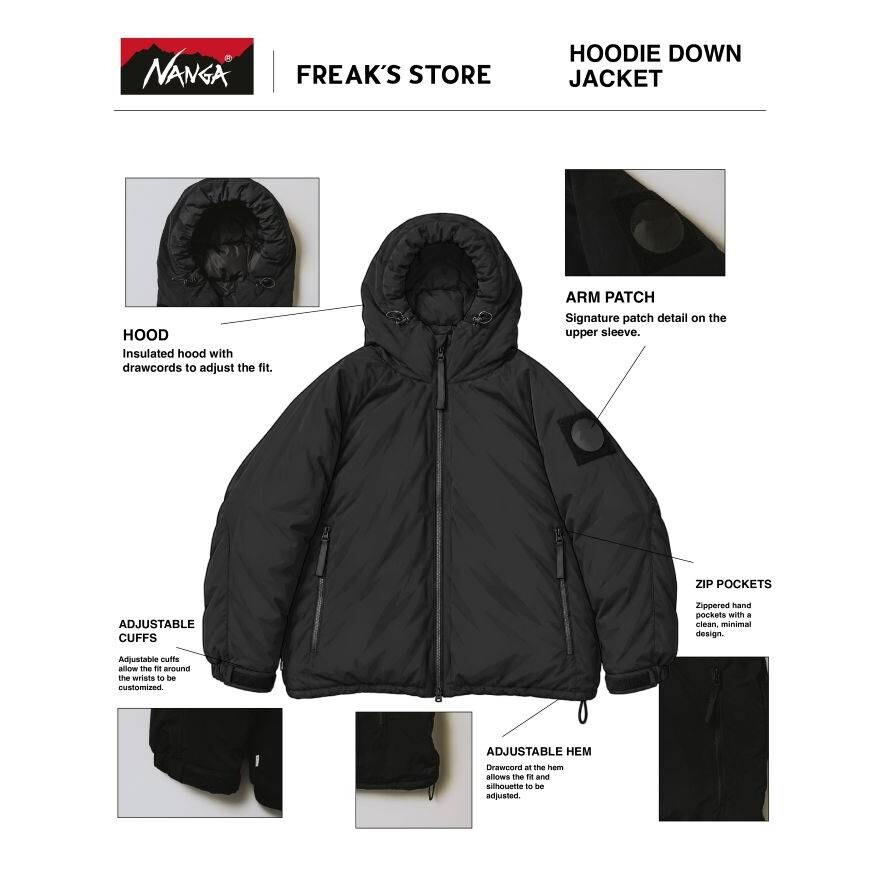 NANGA×FREAK’SSTOREダウン