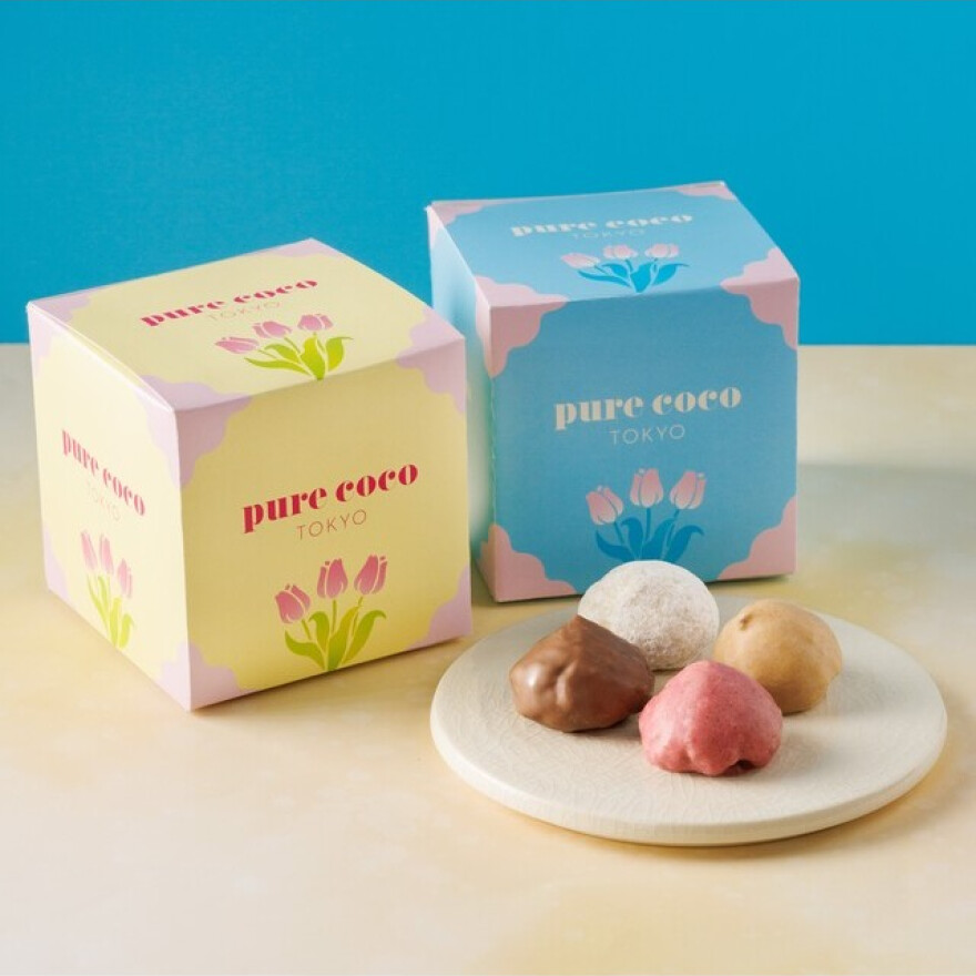 春のギフトにぴったりなキューブボック