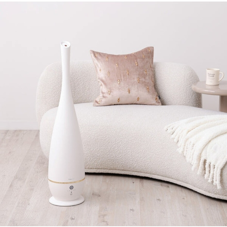 加湿器で乾燥から守る 									