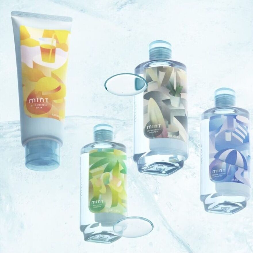 頭皮のニオイやベタつきにミントシャンプー