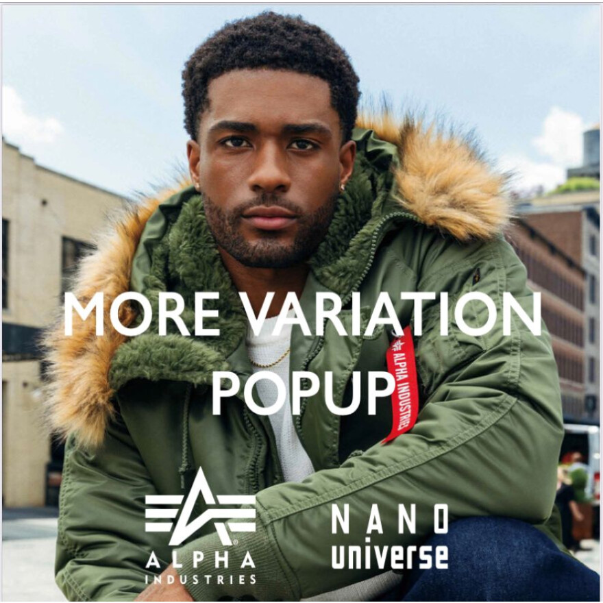 【ALPHA  INDUSTRIES】MORE  VARIATION