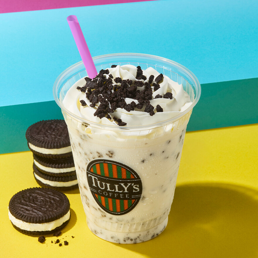 新発売！クッキー＆クリームシェイク！