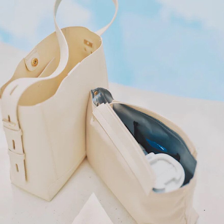 保冷機能つきショルダートートバッグ