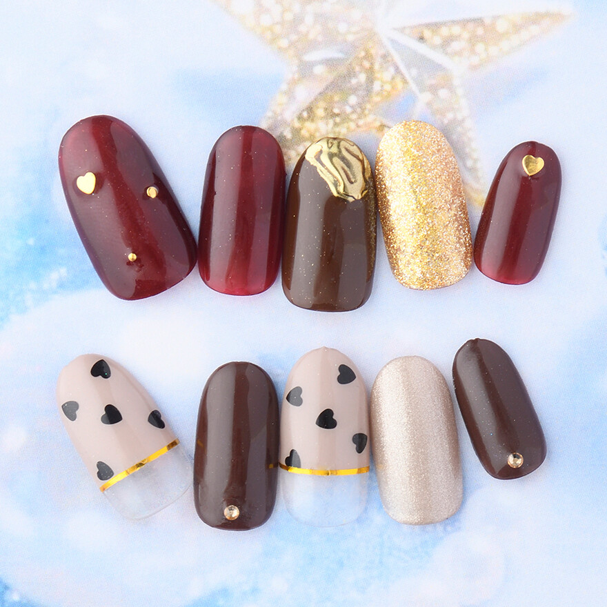 【新作】バレンタインネイルコレクション