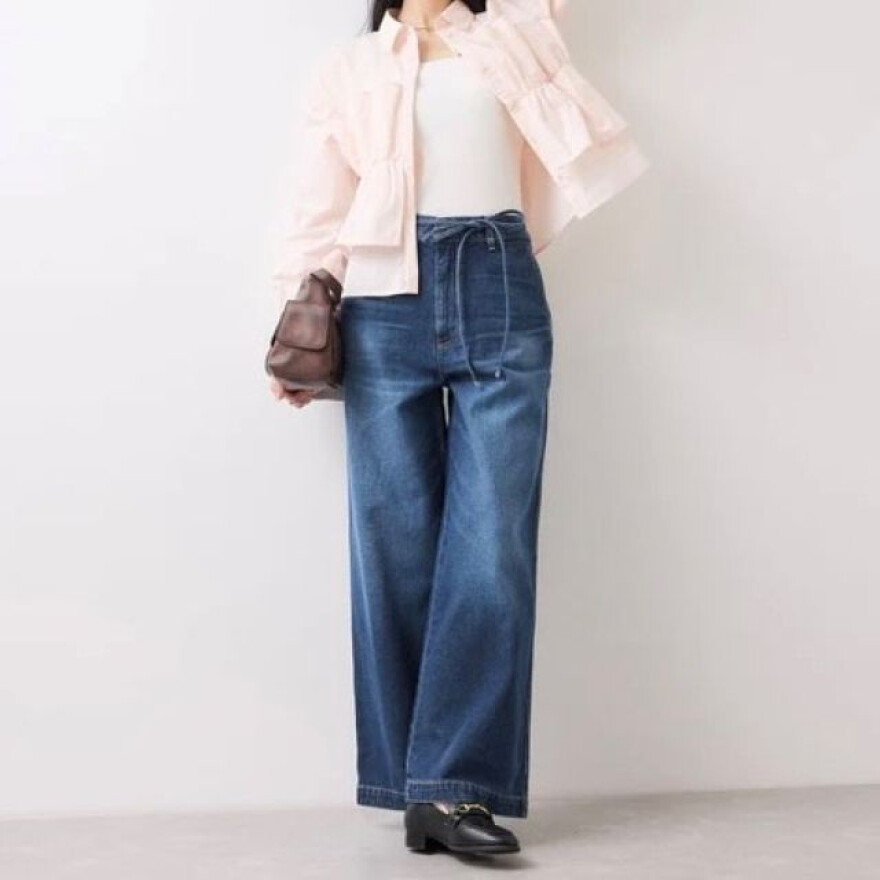 ジャガード生地が華やかなデニムが入荷！