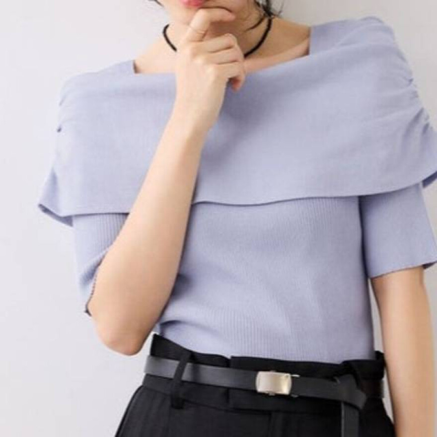 夏のオフショルニットが入荷！