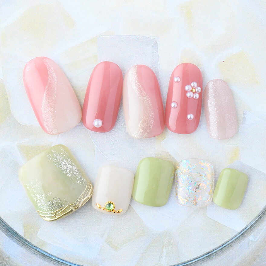 【新作】春の定額ネイルデザイン登場!