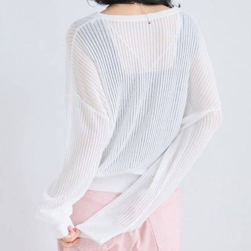 シアーカーディガンが入荷！