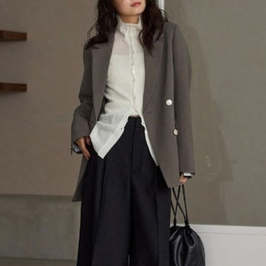 美easyウーリッシュダブルジャケット